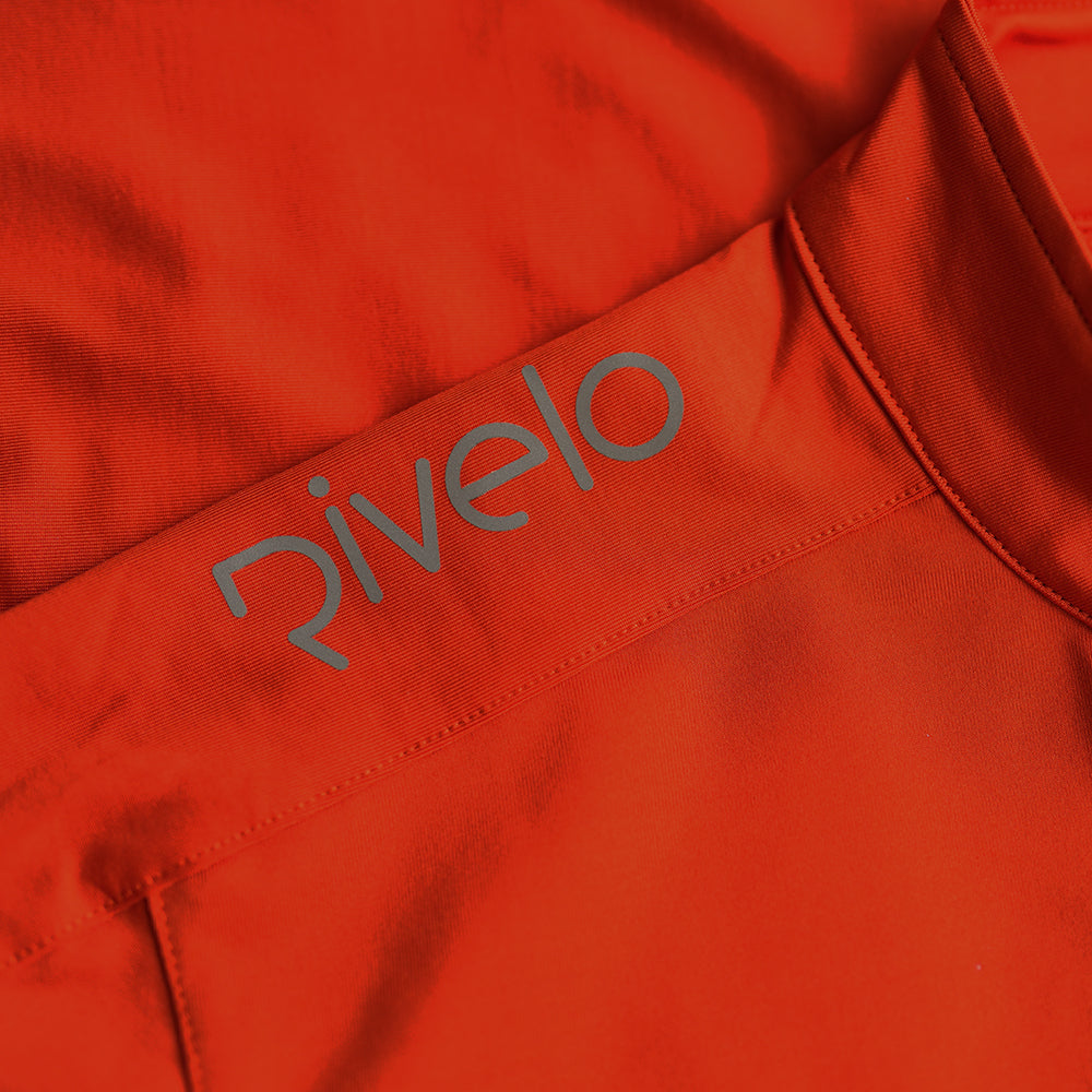 Womens Eco Frensham Thermal Long Sleeve Jersey (Burnt Orange/Asphalt)
