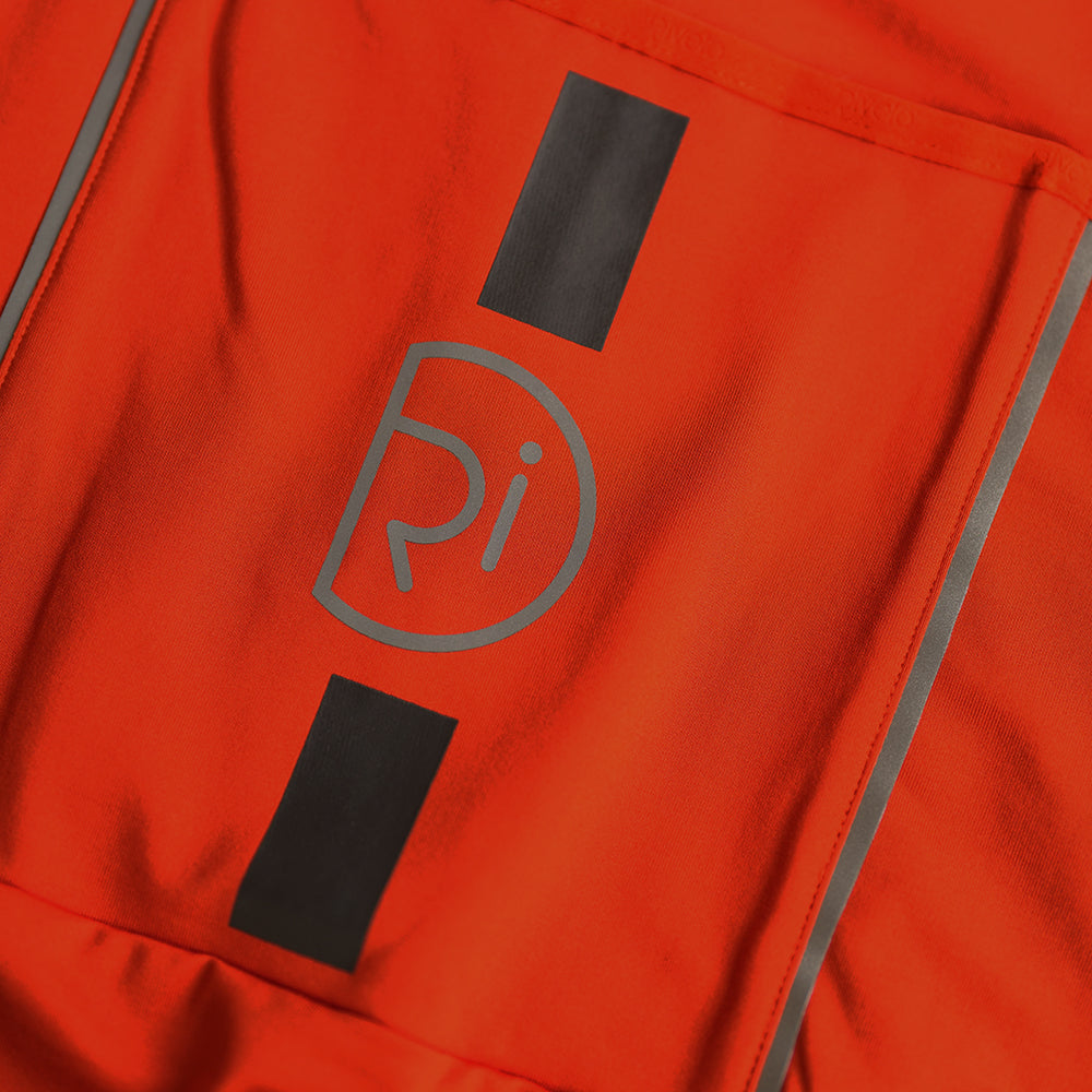 Womens Eco Frensham Thermal Long Sleeve Jersey (Burnt Orange/Asphalt)