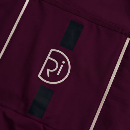 Rivelo Womens Eco Frensham Thermal Long Sleeve Jersey (Magenta/Navy)
