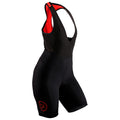 Rivelo Womens Fernhurst Bib Shorts (Black/Red) (studio)
