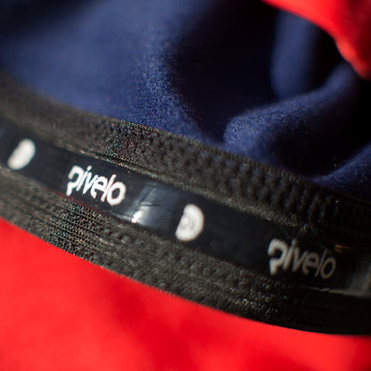 Rivelo | Womens Frensham Thermal Long Sleeve Jersey (Red/Navy)