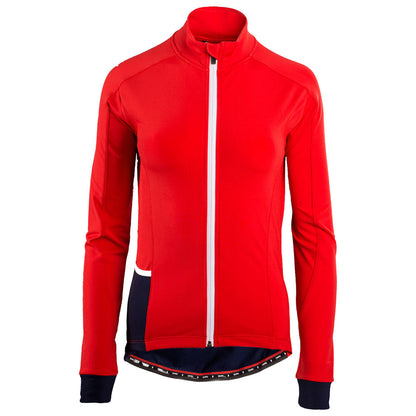 Womens Frensham Thermal Long Sleeve Jersey (Red/Navy)