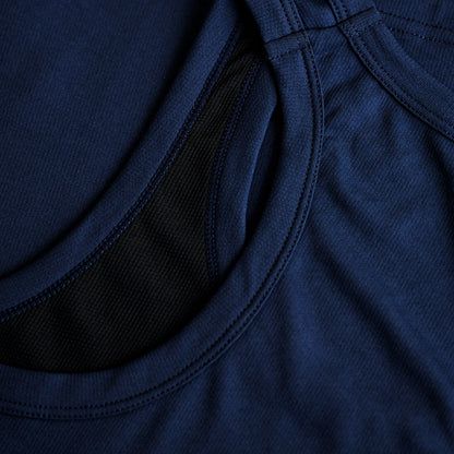 Rivelo | Womens Garafia Base Layer Tech Vest (Navy/White)