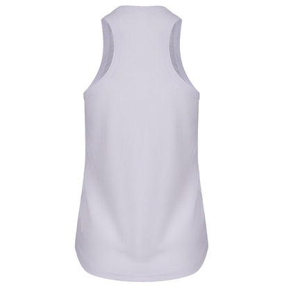 Rivelo Womens Garafia Base Layer Tech Vest (White/Grey) (studio)