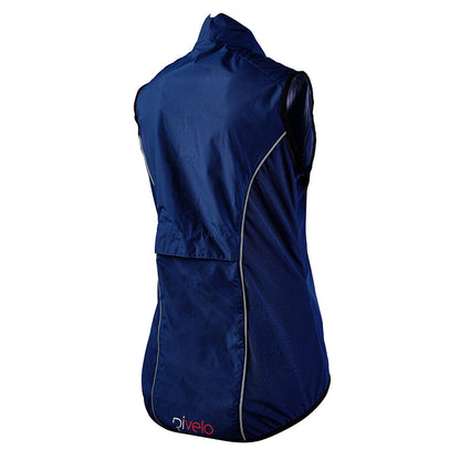 Rivelo Womens Haresfield Gilet (Navy) (studio)
