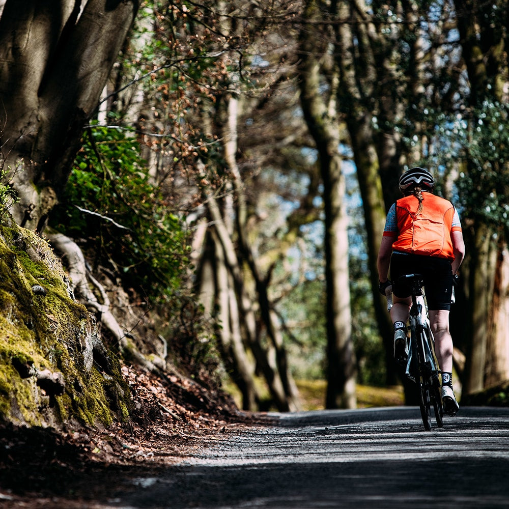 Rivelo Womens Haresfield Gilet (Orange)