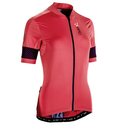 Rivelo | Womens Harwood Jersey (Coral/Mulberry)