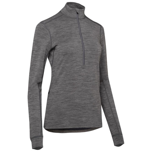 Rivelo | Womens Helvellyn Merino Blend MTB Jersey (Charcoal Melange)