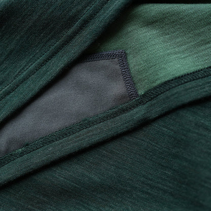 Rivelo Womens Helvellyn Merino Blend MTB Jersey (Dark Woodland Melange)