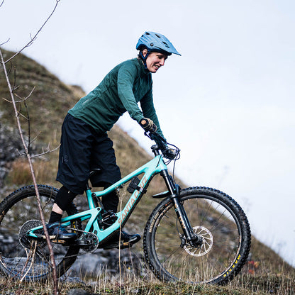 Rivelo Womens Helvellyn Merino Blend MTB Jersey (Dark Woodland Melange)