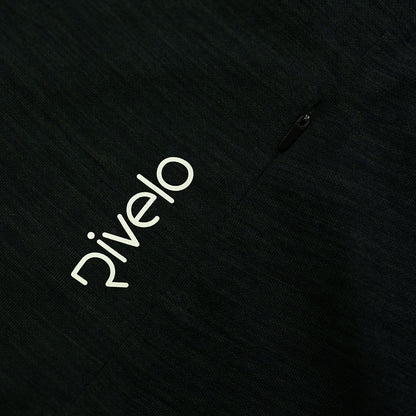 Rivelo Womens Helvellyn Merino Blend MTB Jersey (Dark Woodland Melange)