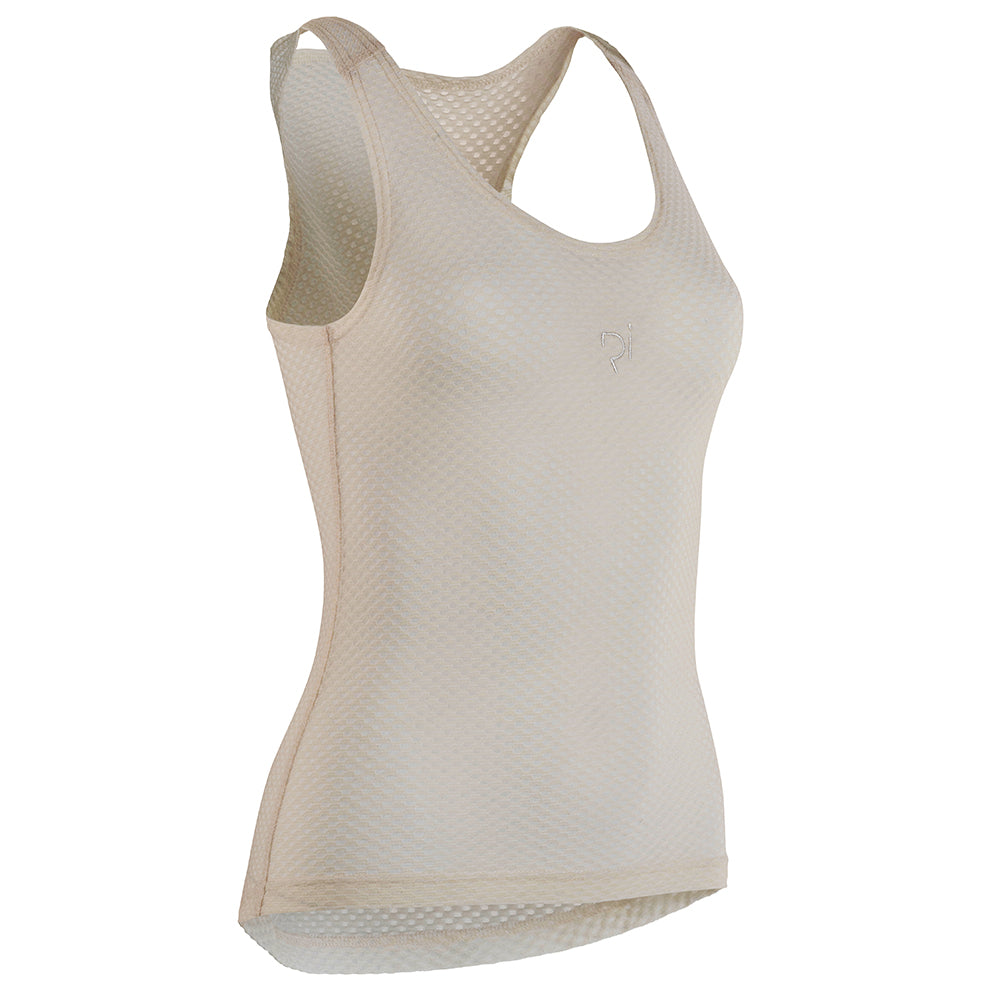 Rivelo Womens Isidro Merino Mesh Base Layer (Chalk) (studio)
