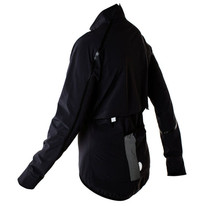 Rivelo | Womens Larkstone High Performance Rain Jacket (Black)