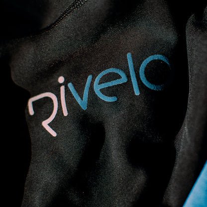 Rivelo | Womens Monsal Thermal Bib Tights (Black/Teal)