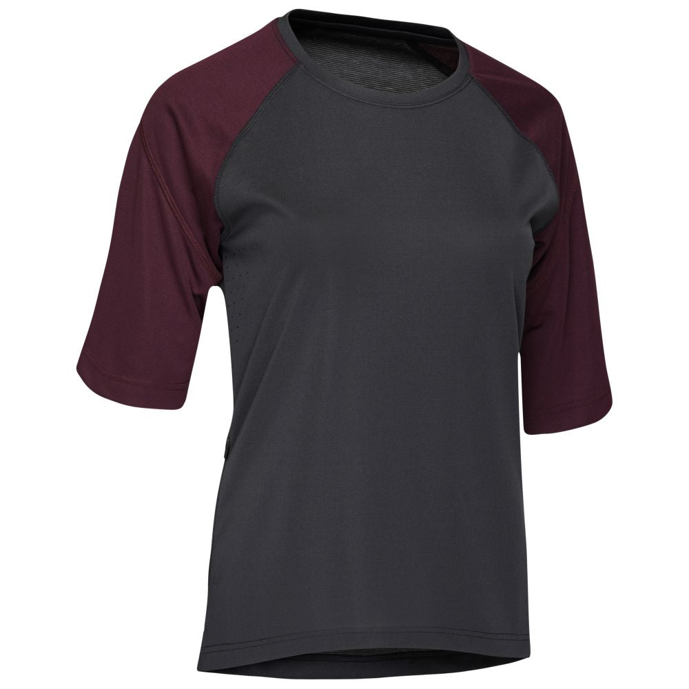 Rivelo Womens Munro MTB Jersey (Slate/Burgundy) (studio)