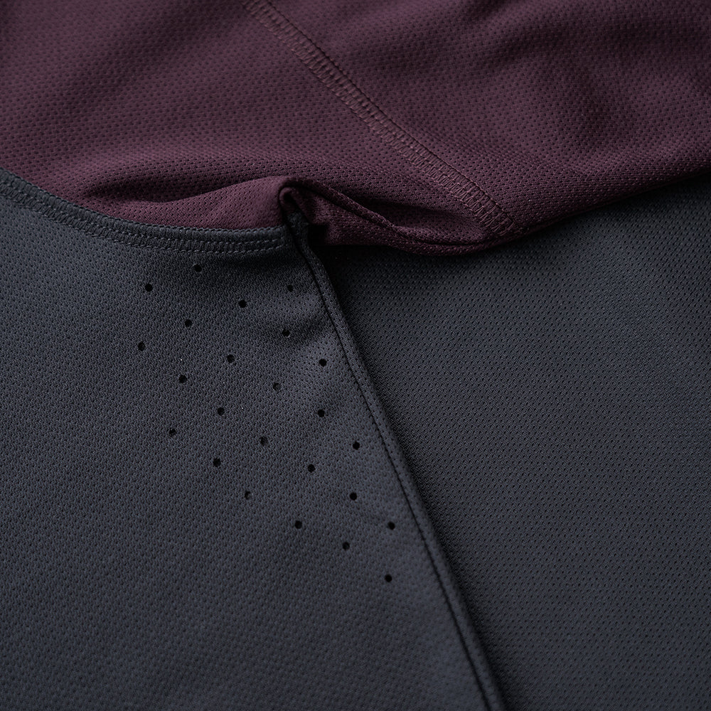 Rivelo Womens Munro MTB Jersey (Slate/Burgundy)