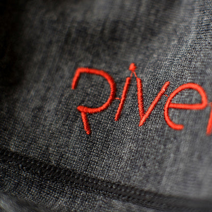 Rivelo Womens Pateley Merino Blend Long Sleeve Jersey (Charcoal/Orange)