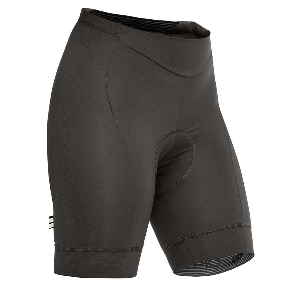 Rivelo Womens Ranmore Pro Shorts (Asphalt) (studio)