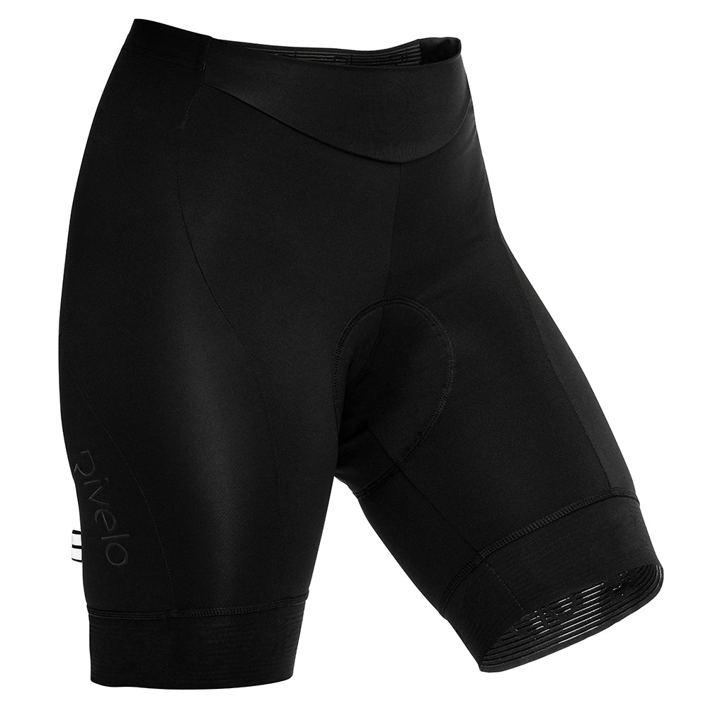 Rivelo Womens Ranmore Pro Shorts (Black) (studio)