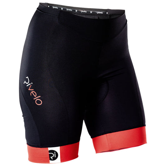 Rivelo | Womens Ranmore Shorts (Black/Red)