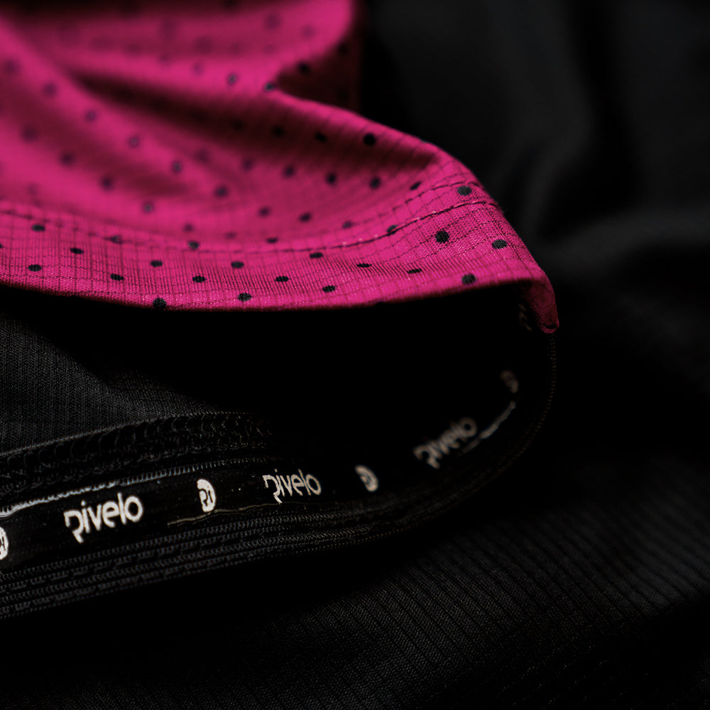 Rivelo Womens Salcombe Jersey (Black/Magenta)
