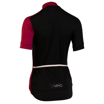 Rivelo | Womens Salcombe Jersey (Black/Magenta)