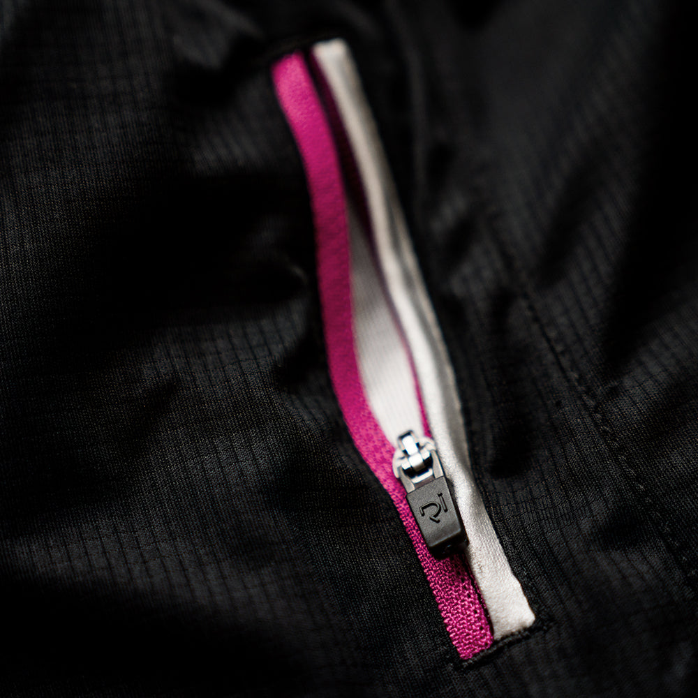 Rivelo Womens Salcombe Jersey (Black/Magenta)