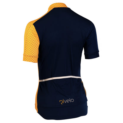 Womens Salcombe Jersey (Navy/Yellow)