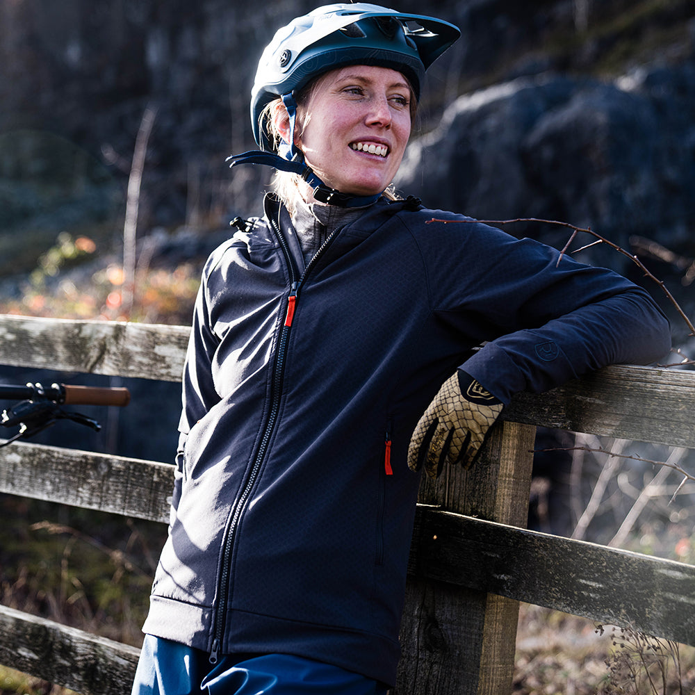 Rivelo Womens Stormfleece MTB Jacket (Slate)