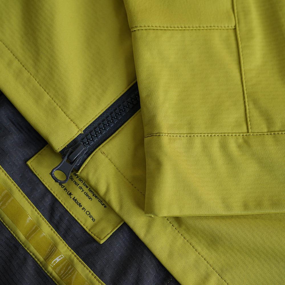 Rivelo | Womens Thursley II Softshell Jacket (Lime/Asphalt)