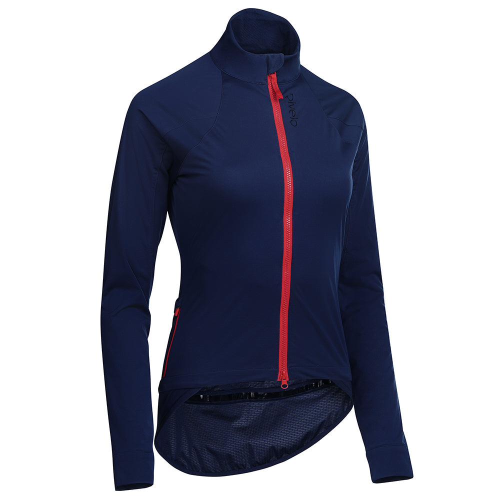 Rivelo Womens Thursley II Softshell Jacket (Navy/Red) (studio)