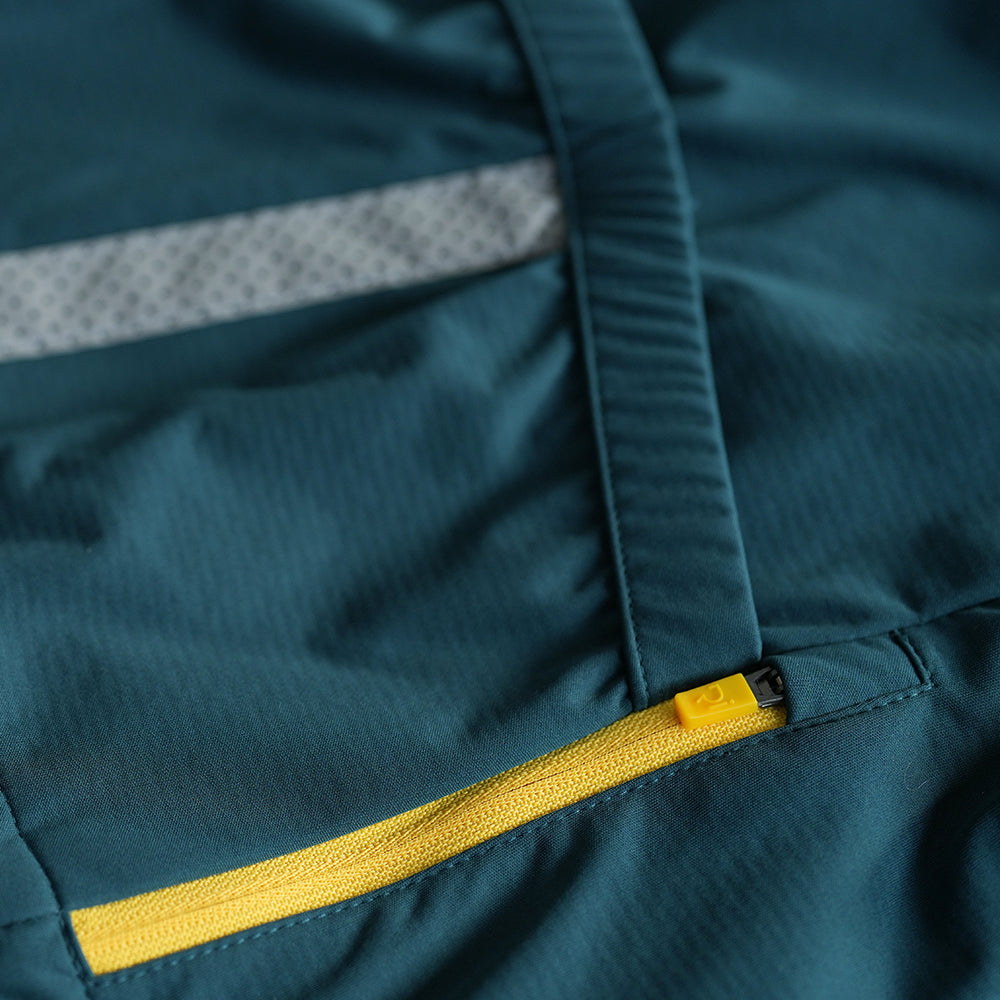 Rivelo Womens Thursley II Softshell Jacket (Petrol/Yellow)