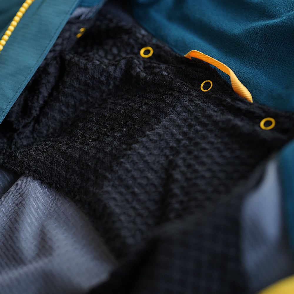 Rivelo Womens Thursley II Softshell Jacket (Petrol/Yellow)