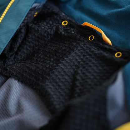 Rivelo Womens Thursley II Softshell Jacket (Petrol/Yellow)