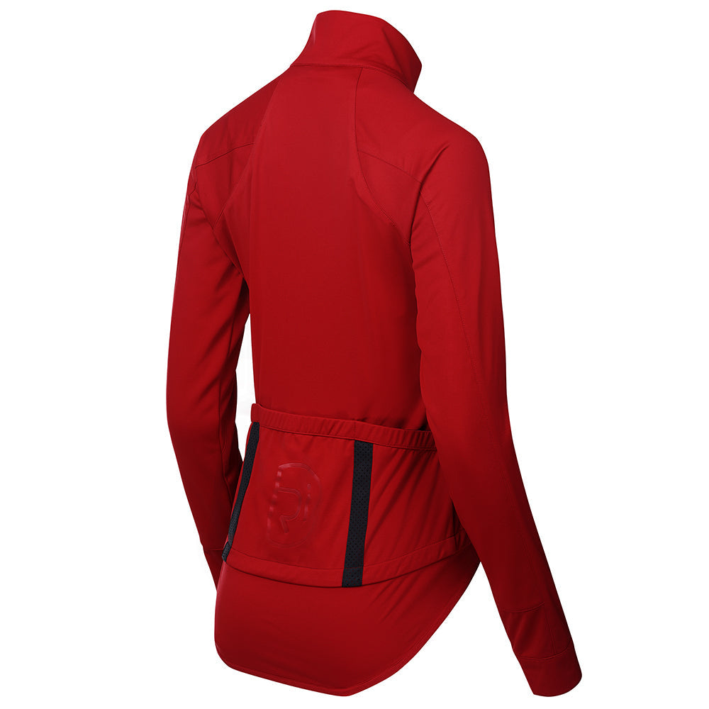 Womens Thursley Softshell Jacket (Ruby/Navy)