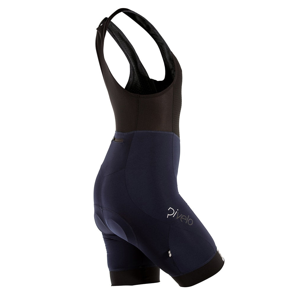 Rivelo Womens Tideswell Bib Shorts (Navy/Black) (studio)