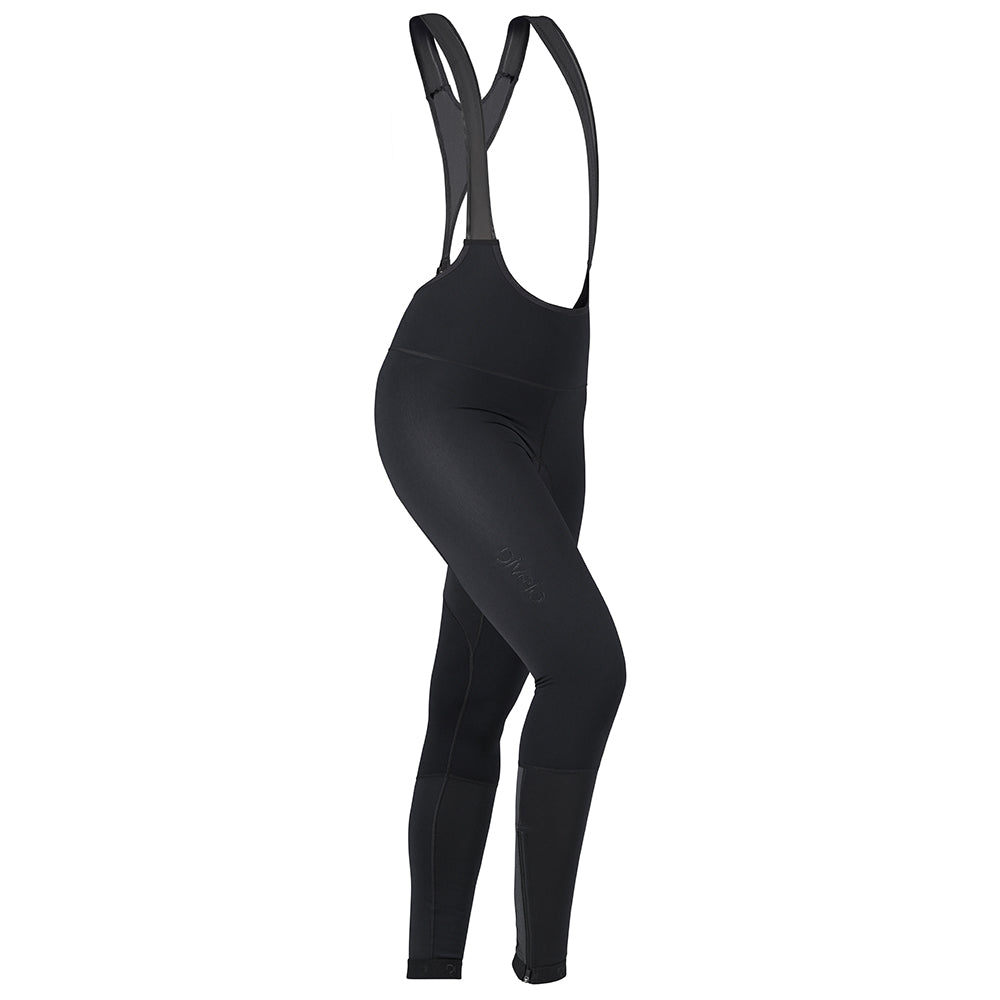 Rivelo Womens Tideswell Clip-Release Bib Tights (Black) (studio)